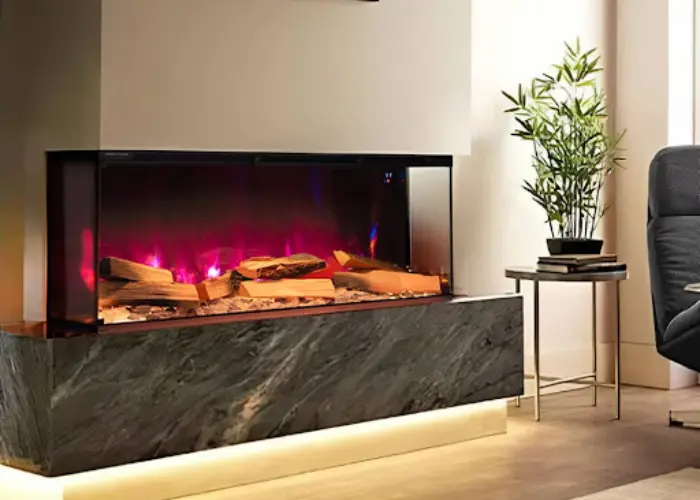 شومینه برقی دیواری؛ انتخابی لوکس برای فضاهای مدرن